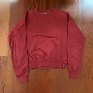 Red Brandy Melville Sweatshirt